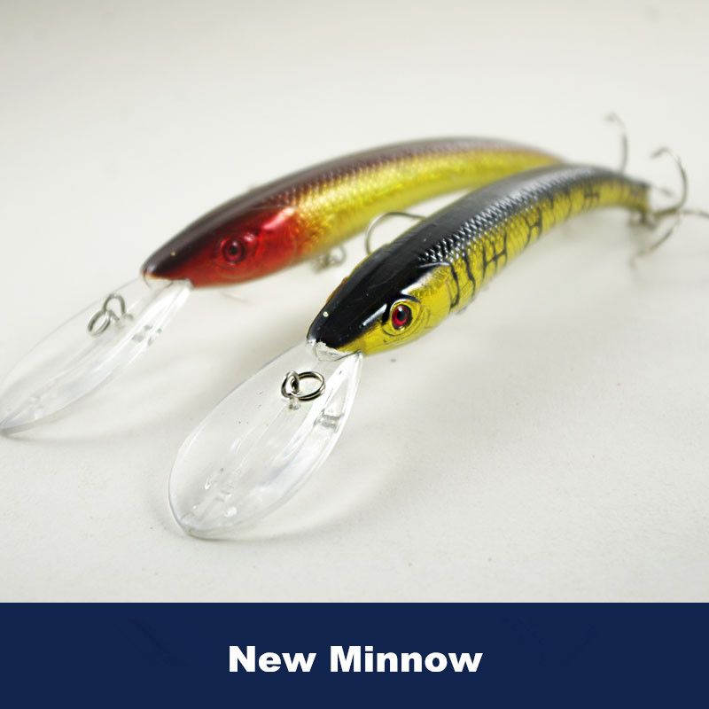 15cm16g Deep Dive Big Tongue Lure Minnow Baits Distance Casting Lake