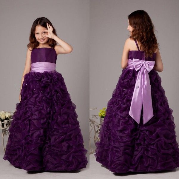 Elegant Deep Purple Dresses