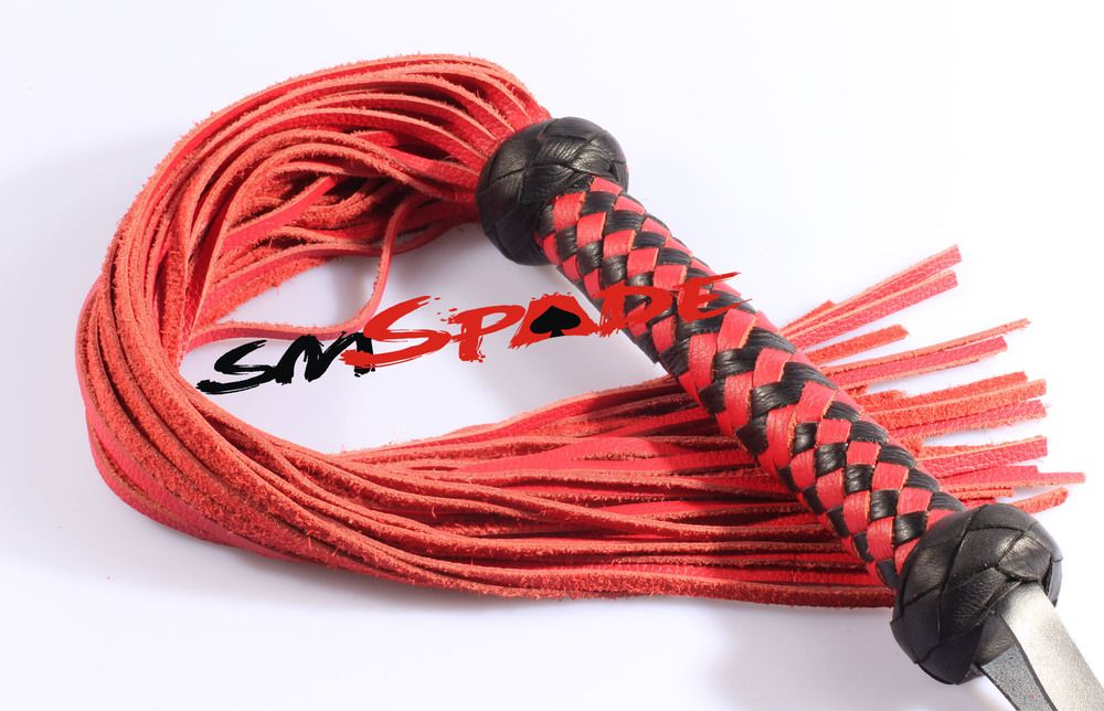 Genuine Leather Flogger Teasing Quirt Lashing Cowhide Flirting Fun ...