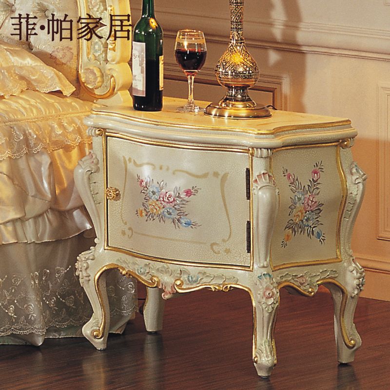 Antique Hand Carved Nightstand Bedroom Furniture Free Palace Royal