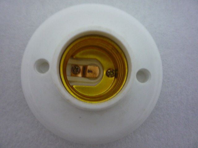 MOQ10 E27 Schraube Typ Basis Lampe Halter Sockel Passend Für Lichter Birne Scheinwerfer CFL Halogen Beleuchtung 220 V Runde Drop schiff 4156346