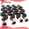 Virgin Peruvian Human Hair Weave Body Wave Hair Extensions 8 "~ 30" Obearbetat hår Naturfärg Färgfärgbar 10st / Parti 1 kilo Top Greatem