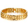 Il nuovo braccialetto del braccialetto delle donne/uomini dei monili placcato oro di modo di arrivo non sbiadisce mai