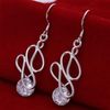 Fashion Cheap Jewelry Mixed 50pair Women/girl earring 925 silver Earring mix order Best gift Free shipping Hot Sale