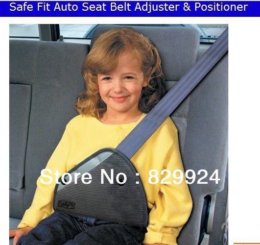 2014Safe fit thickening car safety belt adjust device baby child safety belt protector seat belt positioner