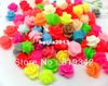 Gemengde kleur Acryl Kraal 10 / 20mm Rose Hars Kralen Plaksteen Cabochon Scrapbook Fit Telefoon Embellishment Groothandel Sieraden Maken 150pcs / lot