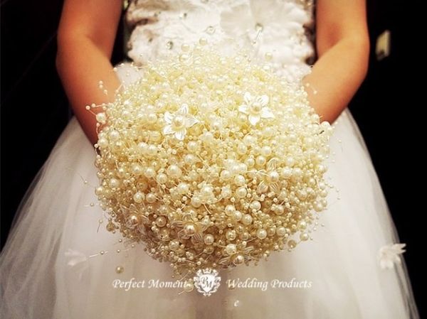 White Pearl Chain String Garland Christmas Wishing Tree Bridal