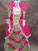 Free ship luxury Medieval Renaissance Gown queen dress vampire Costume Victorian Gothic Lol/Marie Antoinette/civil war/Colonial Belle Ball