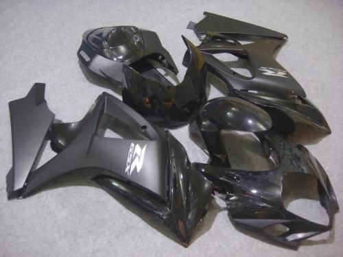 Kit de carenado negro brillante negro mate para kits de carenado Suzuki 2007 2008 GSXR1000 07-08 GSX-R1000 07 08 gsxr 1000 586