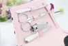 NEW Pink Polka Dot Purse Manicure Set favor 50PCSLOT wedding bridal shower favors and gifts2814554