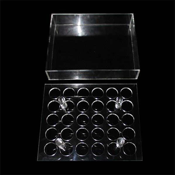 عرض معرض Acrylic Clear Stark Show Reshel Rack لـ 10 مل 20 مل 30 ملًا 50 ملًا E eliquid Eliquid E Bottle Bottle Bottle DHL