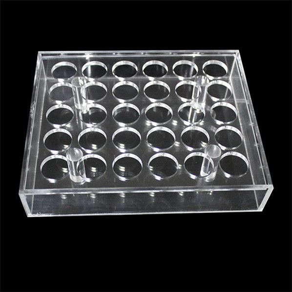 عرض معرض Acrylic Clear Stark Show Reshel Rack لـ 10 مل 20 مل 30 ملًا 50 ملًا E eliquid Eliquid E Bottle Bottle Bottle DHL