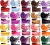 10pcs Pashmina Cashmere İpek Katı Şal Sarısı Kadın Kızlar Bayan Scarf Aksesuarları 40 Renk