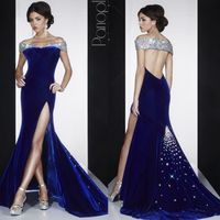 silver with navy blue dress