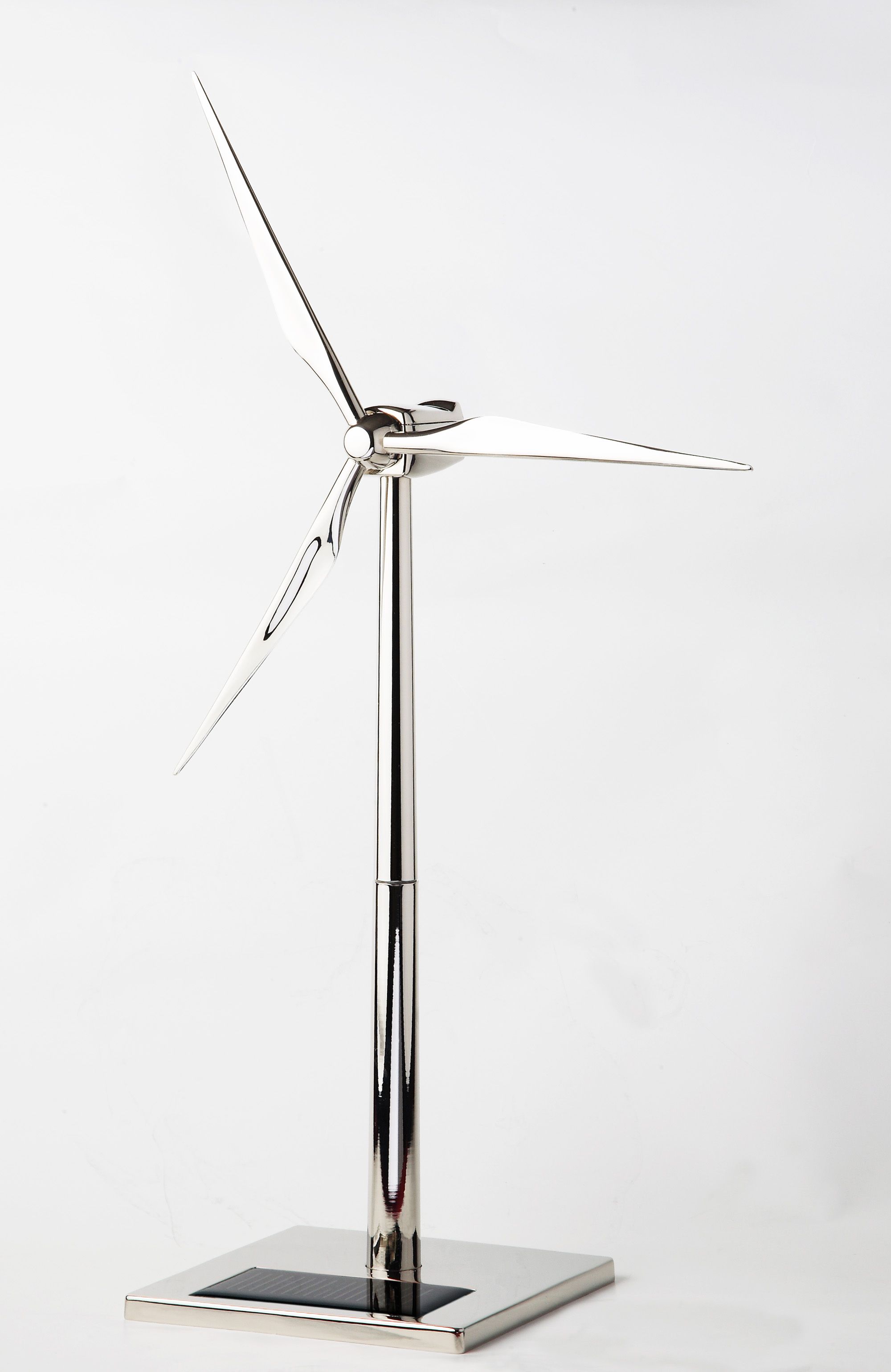 BL FC09 Desktop Model Solar Powered Wind Turbine&Zinc Alloy&Wind Turbine Wind Turbine