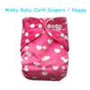 AIO snaps baby cloth diaper. Reusable Minky baby cloth diaper,One Size Pocket Diaper,Cloth nappy for you lovely baby Free Shipping