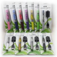 Top quality eGo Blister kit electronic cigarette starter kits with CE4 atomizer and 650 900 1100 mAh ego t battery Various colors DHL