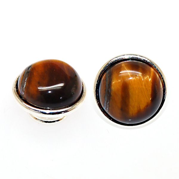 

Tiger Eye Jewelpop Fits Kameleon bracelet,necklace,ring,925 silver plating for kameleon jewelpops IJP260