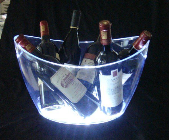 lighted ice bucket