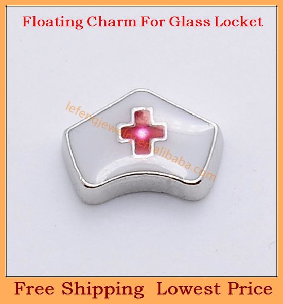 2019 2014 New Cute Enamel White Nurse Hat Origami Owl Floating Charms For Living Memory Glass Locketsno Locket Fc290 From Lrf6868 497 Dhgatecom