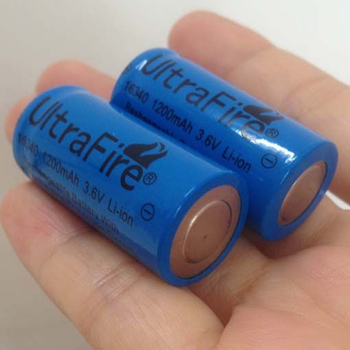 2800mAh Batteries CR123A 16340 Rechargeable Li-ion Battery / Smart