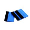 Care Cleaning Tools Car Vinyl Film wrapping tools Blue color 3M Scraper squeegee with felt edge size 10cm*7cm