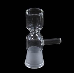 Female glass bowl slide smoke water pipe bong ash catcher bubbler free shipping wholesale 14mm and 19MM