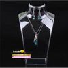 Earring Necklace Jewelry Set Neck Model cheap Resin Acrylic Jewelry stand Mannequin Have 3 color bracelets Pendant Display Holder