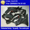 Matte Black Body Body Work for Honda Fairings CBR600F4I 01-03 CBR600 F4I 01 02 03 CBR 600 2001 2002 2003