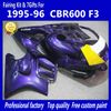 Konica Minolta -kit av hög kvalitet för 1997 1998 Honda CBR600F3 CBR600 F3 CBR 600 F3 97 98 FAIRINGS