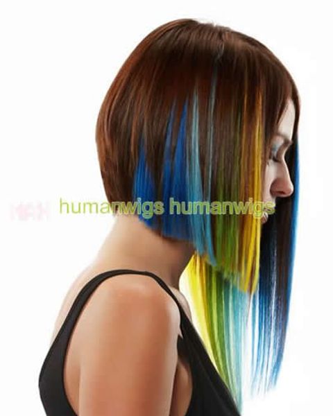 Highlight Single Clip In Hair Extension Hair Extensions 18 Yellow