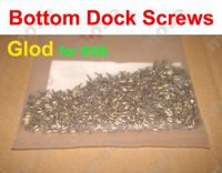 Original Gold Bottom Dock Screws 5 Star Pentacle Pentalobe Screw for iPhone 5 iPhone 5S 2000pcs/lot DHL shipping