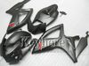 Molde de inyección Custom bodykits para SUZUKI GSXR-600/750 06 07 GSX R600 R750 Carenado de 2006 2007 negro mate, carenado de motocicletas body kits