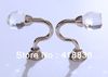 shippig2Pcsset Rose Crystal Tie Back Wall Hook Tieback Hooks Curtain hook Towel Hanger7924688