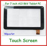 Wholesale 50pcs via DHL Replacement inch Capacitive Touch Screen with Glass Digitizer for inch V Y7Y007 GT70PW86V CZY6964A01 fpc Tablet PC