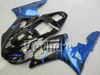 العرف الحرة abs الأزرق الأسود هدية عدة لياماها yzf r1 98 99 YZFR1 1998 YZF-R1 1999 fairings أجزاء هيكل السيارة كيت