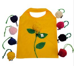 Wholesale - - Eco Reusable Shopping Shoulder Tote Bag 50Pcs Rose Cute HG966 Free Shipping