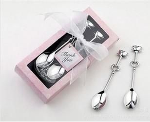 - Teatime Wedding Favors Love Beyond Measure Heart Measuring Spoons in Gift / coffee spoon / set Thin style