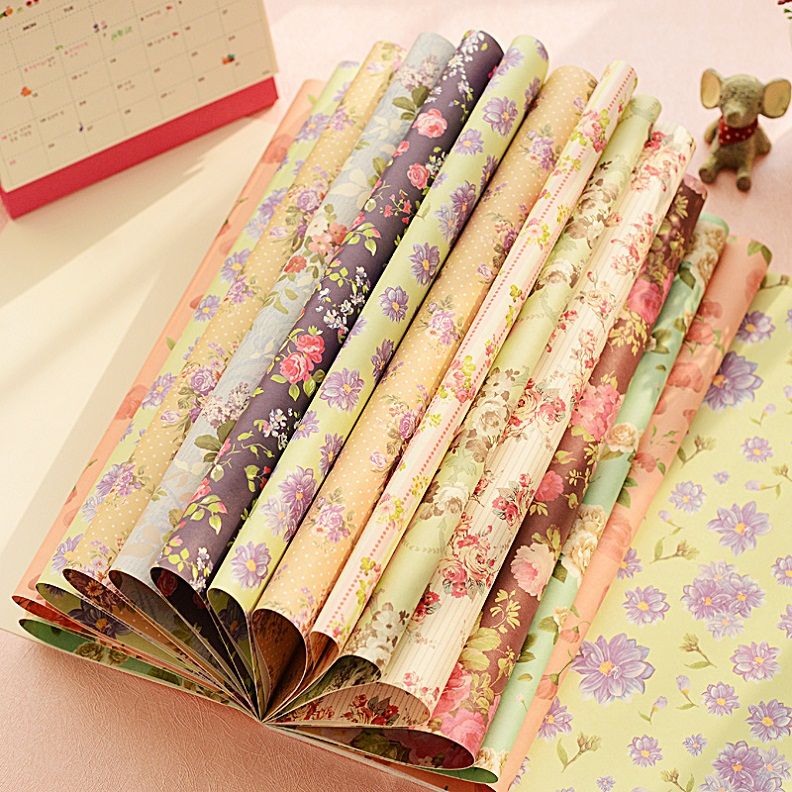 3028 4 Pack Mail Korean Stationery Cute Colorful Wrapping The Gift