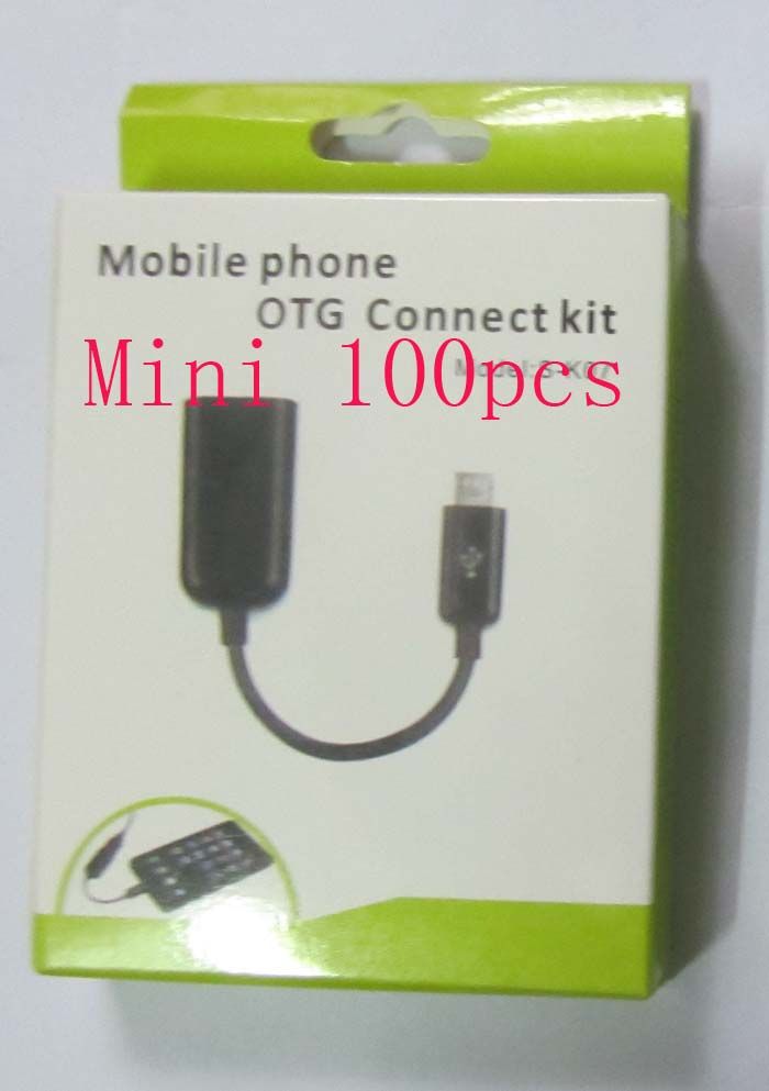 micro usb mobile phone otg connector kit