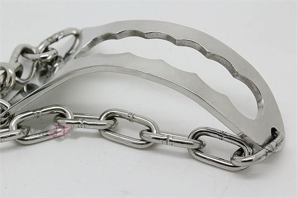 Vrouwelijke roestvrijstalen verstelbare ketting, onzichtbare riem met sloten voor vrouwen, bondage-seksspeeltjes9966805