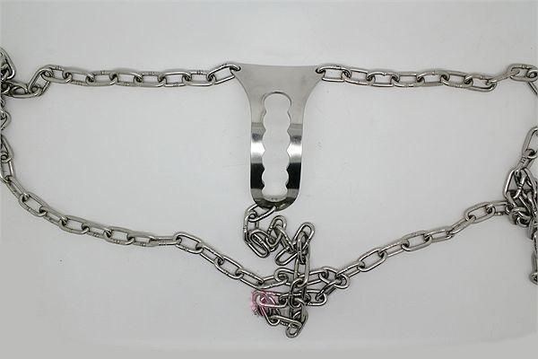 Cintura invisibile catena regolabile in acciaio inossidabile femmina con serrature donne bondage giocattoli sessuali9966805