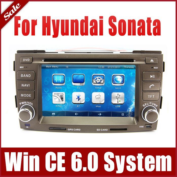 auto radio car dvd player for hyundai sonata