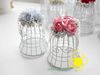 2021 Wedding Favor Boxes White Metal Bell Birdcage Shaped with Flowers Party Gift Boxes Supplies High Quality Candy Boxes For Gues9980125