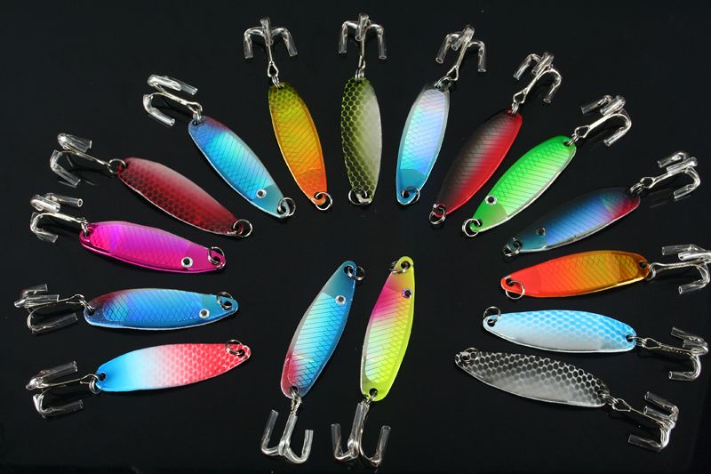 Fishing Spoon Lures 6.5g 5cm Spinner And Spoon Silver/Spinner Hard Bait