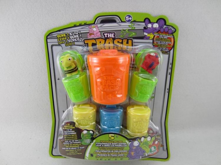 Newest Toy Trash Pack Series = 1 Vats+5 Kegs+7 Doll Trash Pack Funny