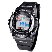 Digital-Sport-Armbanduhr-Mann-LED-Uhr-Kind-wasserdichte Mischungs-Farben lassen freies Verschiffen fallen