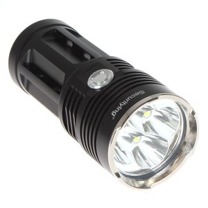 Cree LED Luz Flash venda por atacado-Securitylng super brilhante Modo x CREE XML T6 LED lanterna tocha impermeável auto defesa Flash Light LEF_S59