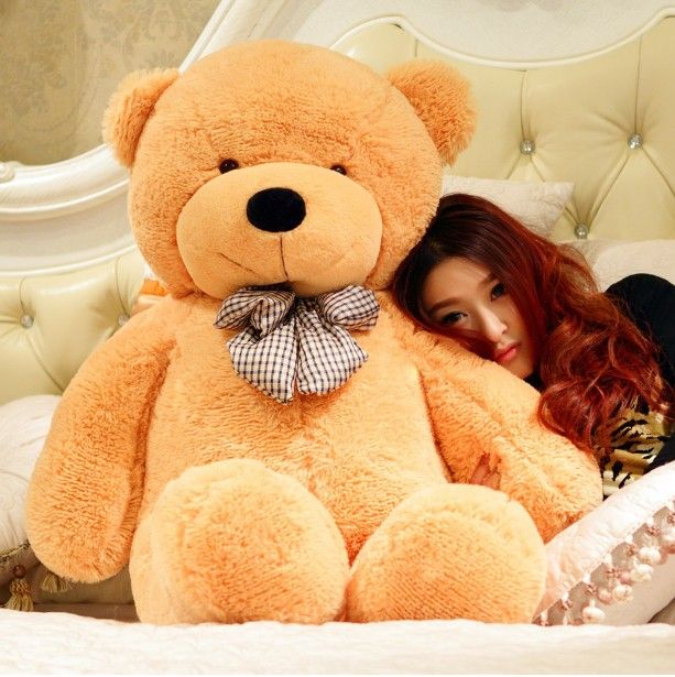 large soft teddy bear