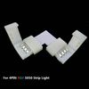 100 sztuk 8mm 2pin 10mm 4Pin PCB Loutnerless Złącza adapter dla SMD 5050 3528 RGB Single Color LED Light Light